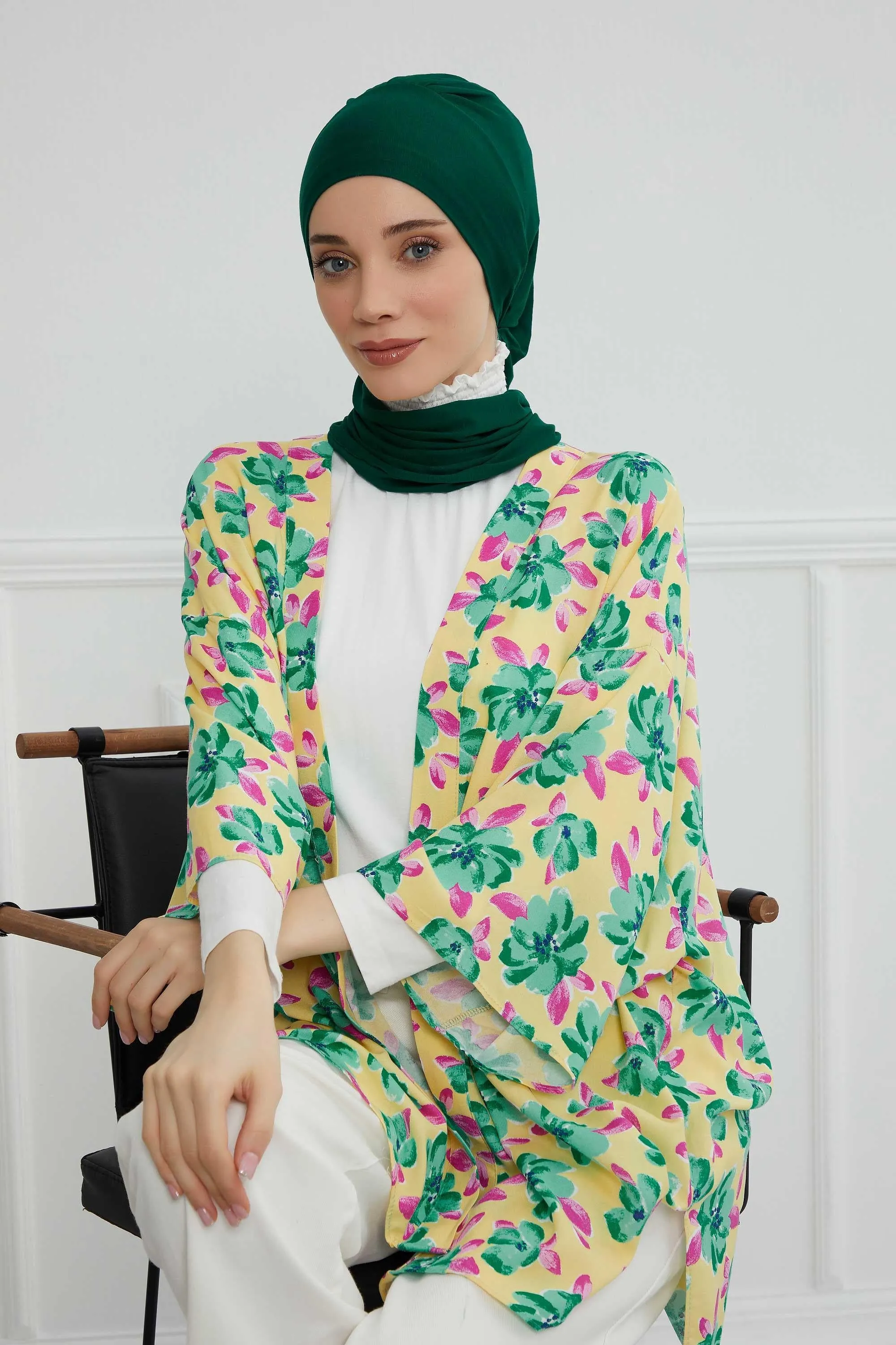 Instant Turban Lightweight Cotton Scarf Head Turbans For Women Headwear Stylish Elegant Design,HT-96