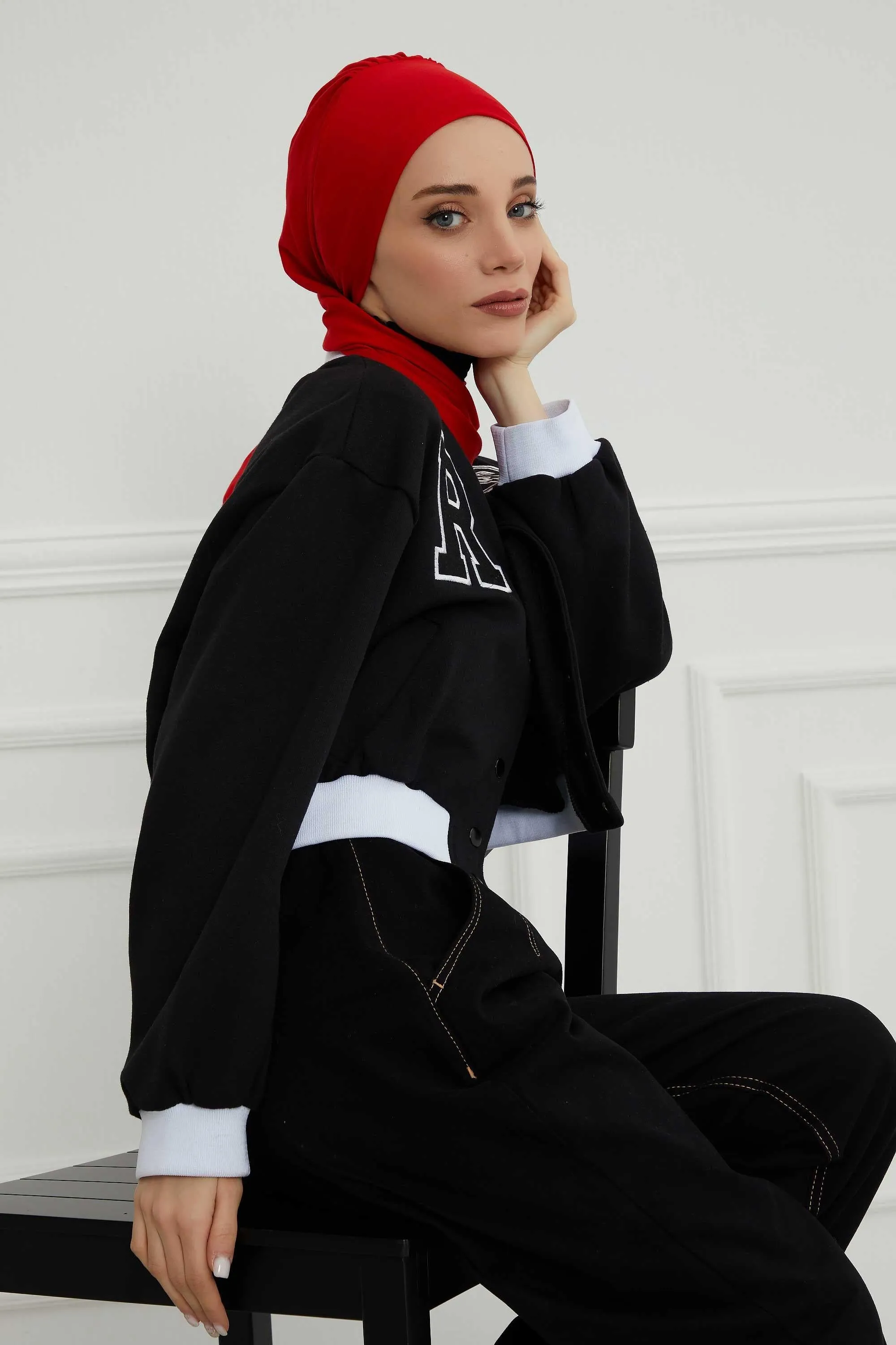 Instant Turban Lightweight Cotton Scarf Head Turbans For Women Headwear Stylish Elegant Design,HT-96