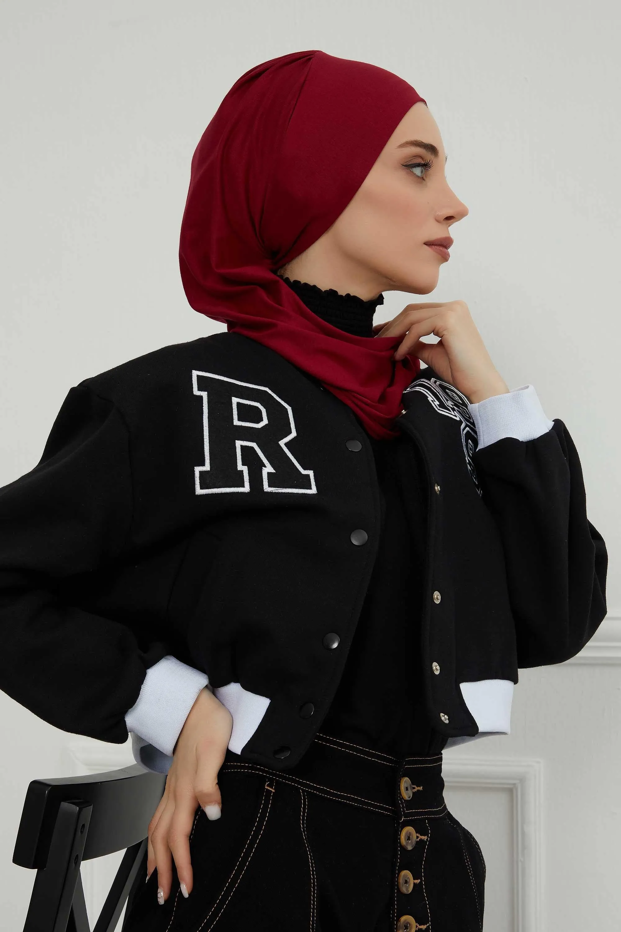 Instant Turban Lightweight Cotton Scarf Head Turbans For Women Headwear Stylish Elegant Design,HT-96