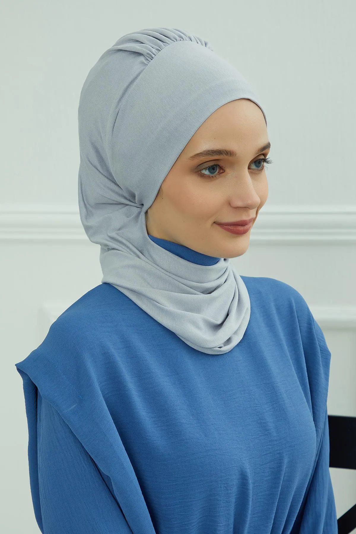 Instant Turban Lightweight Cotton Scarf Head Turbans For Women Headwear Stylish Elegant Design,HT-96