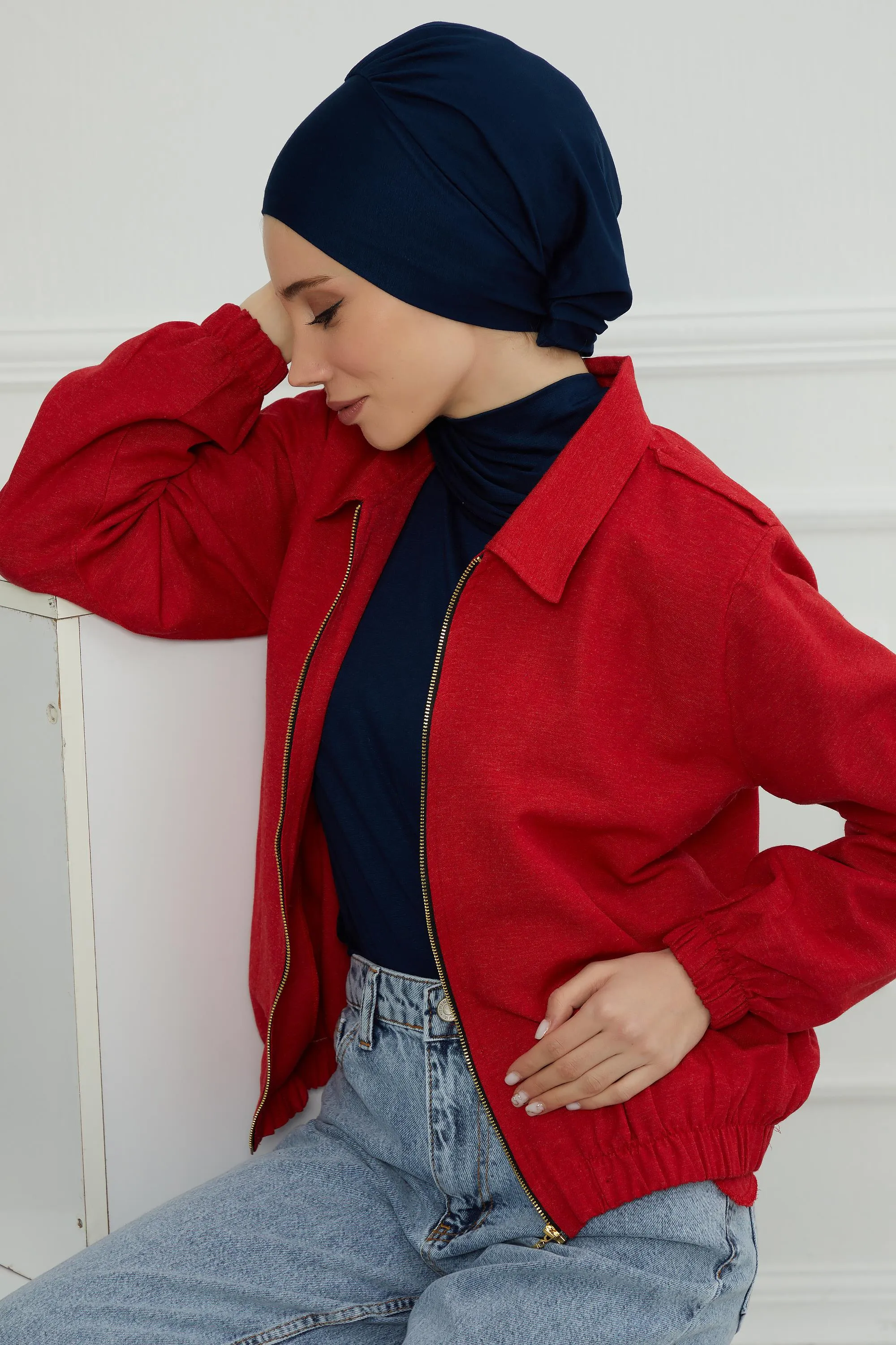Instant Turban Lightweight Cotton Scarf Head Turbans For Women Headwear Stylish Elegant Design,HT-96