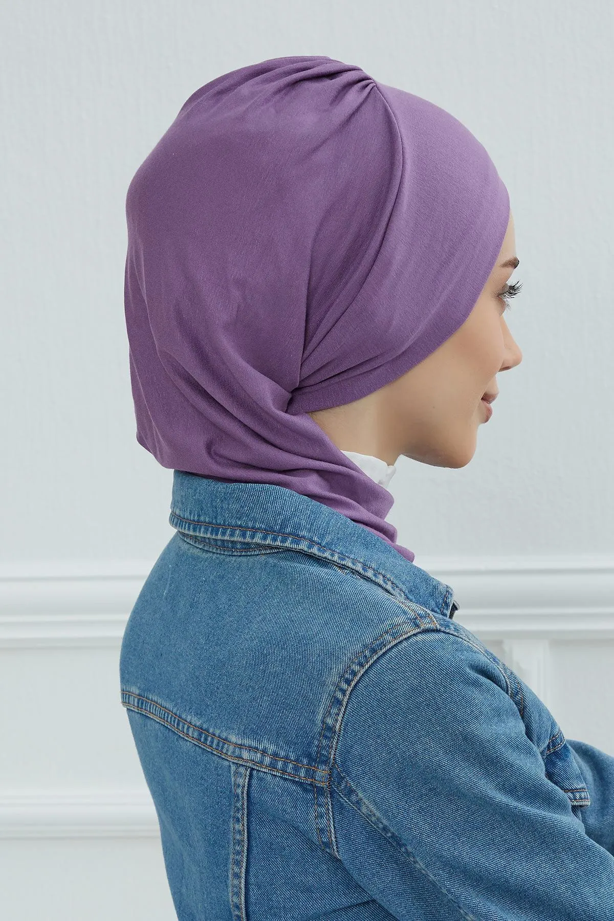 Instant Turban Lightweight Cotton Scarf Head Turbans For Women Headwear Stylish Elegant Design,HT-96