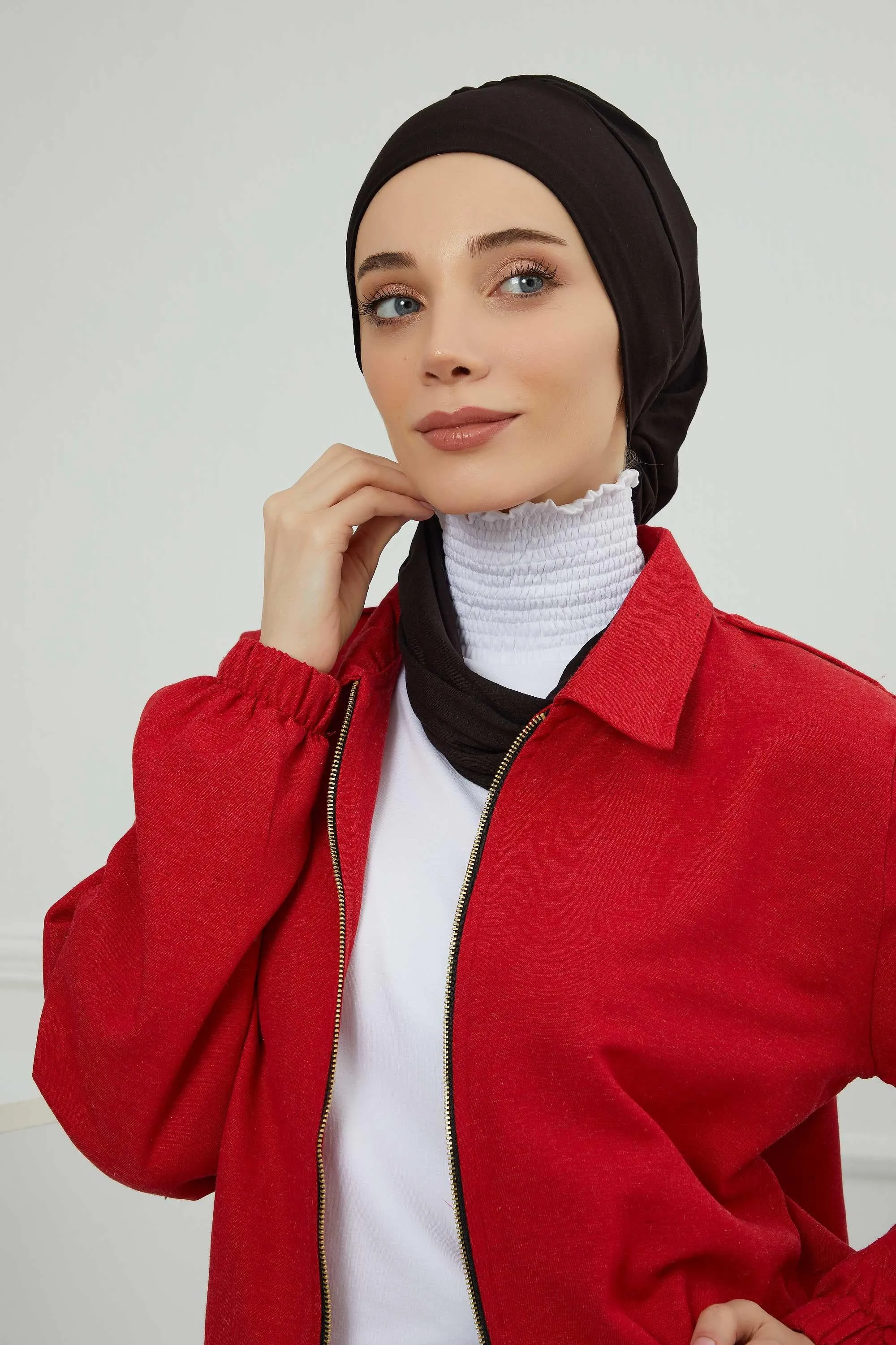 Instant Turban Lightweight Cotton Scarf Head Turbans For Women Headwear Stylish Elegant Design,HT-96