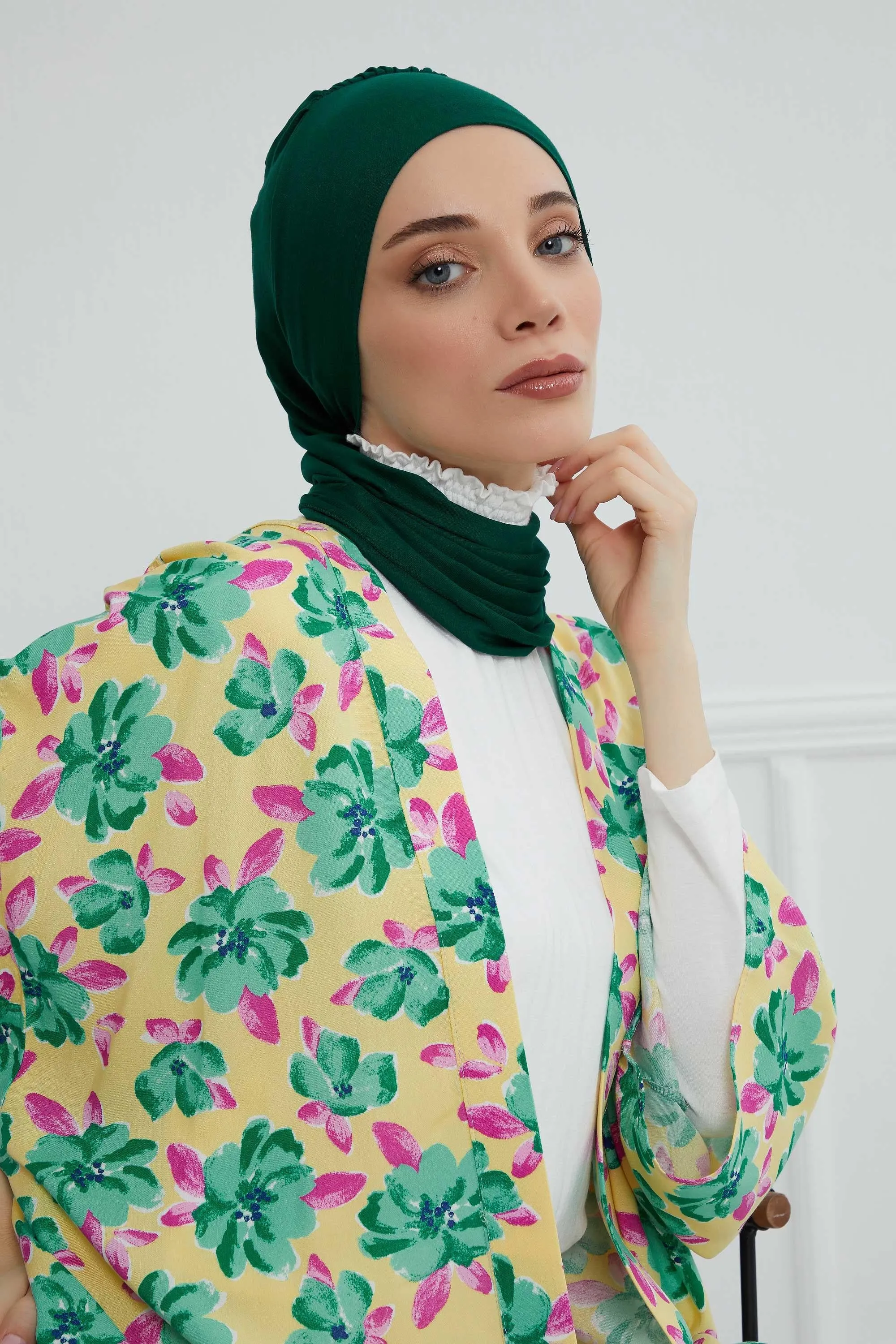 Instant Turban Lightweight Cotton Scarf Head Turbans For Women Headwear Stylish Elegant Design,HT-96