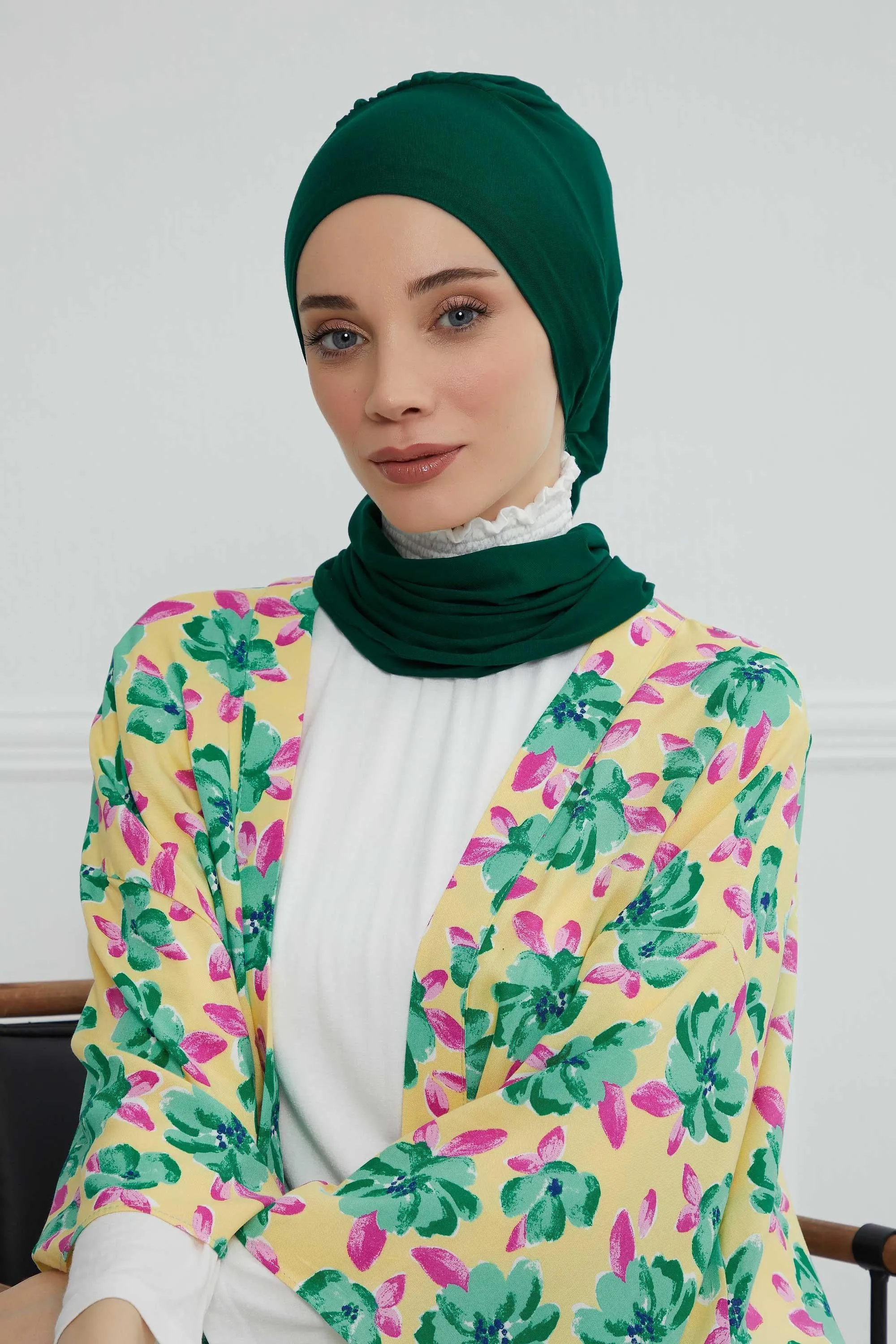 Instant Turban Lightweight Cotton Scarf Head Turbans For Women Headwear Stylish Elegant Design,HT-96