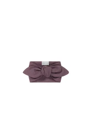 Jamie Kay Organic Cotton Modal Headband - Mauve
