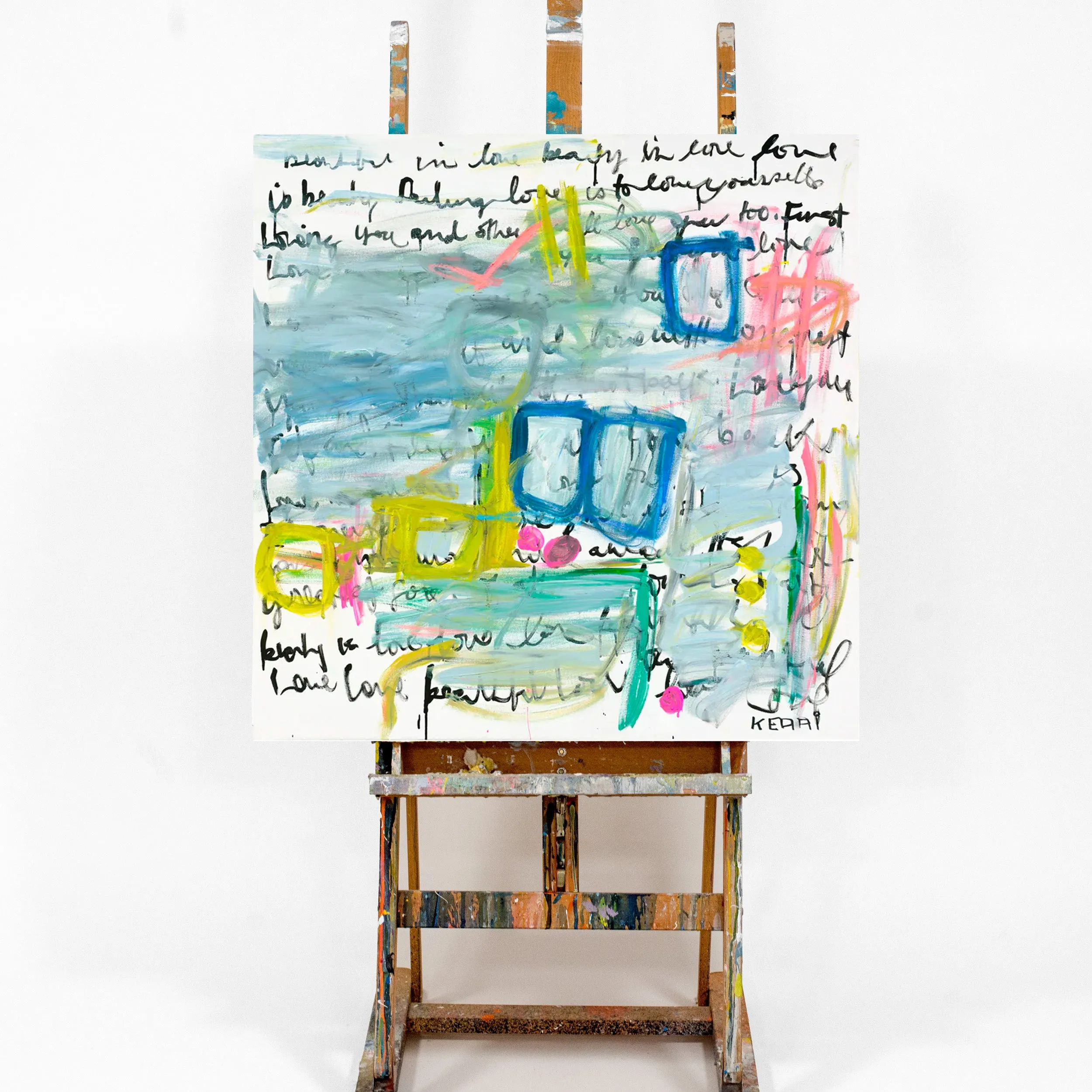 Kint Sugi Original Painting by Kerri Rosenthal