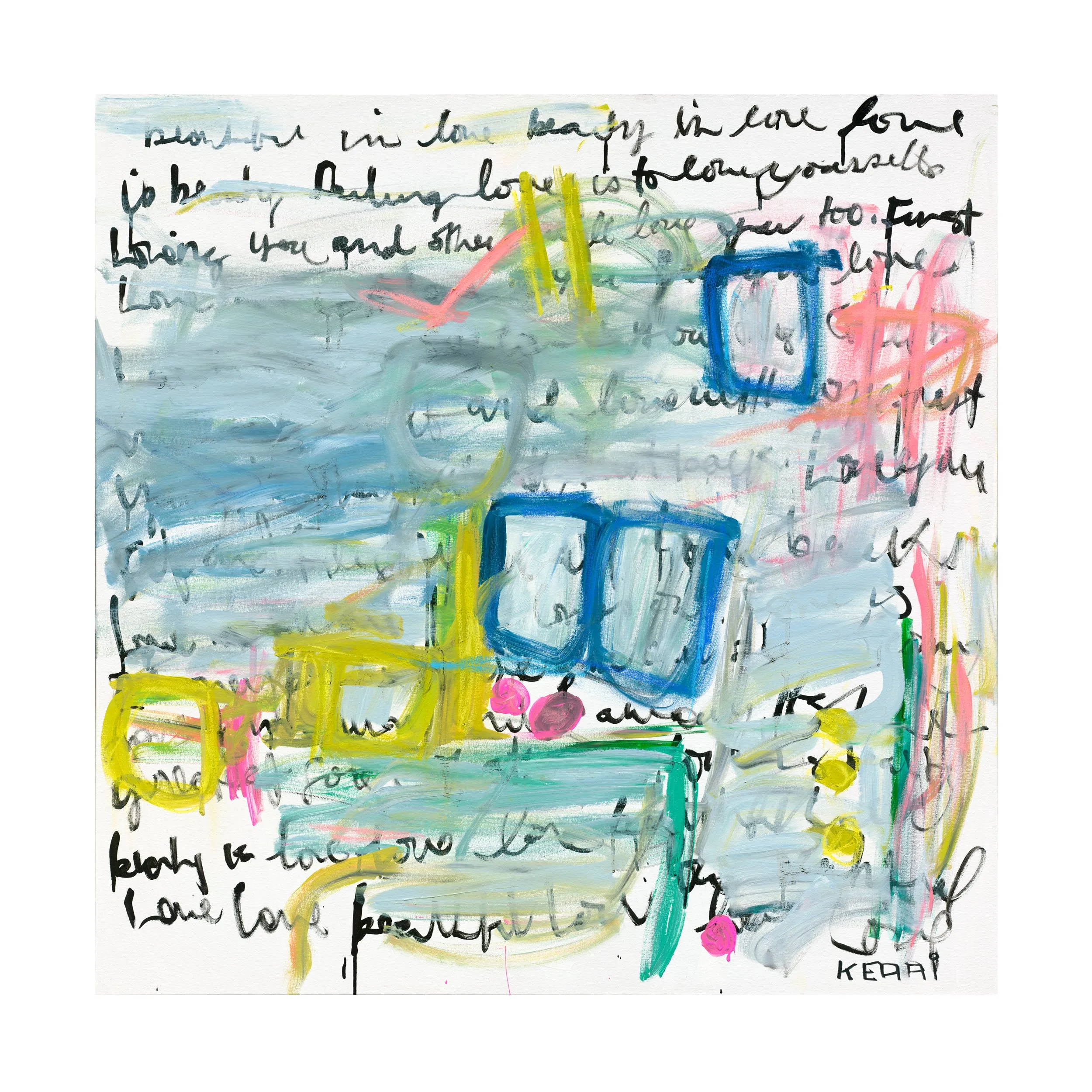Kint Sugi Original Painting by Kerri Rosenthal