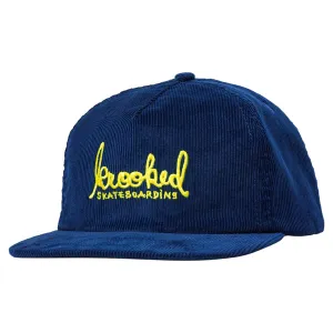 Krooked - Skript Snapback Blue/Yellow