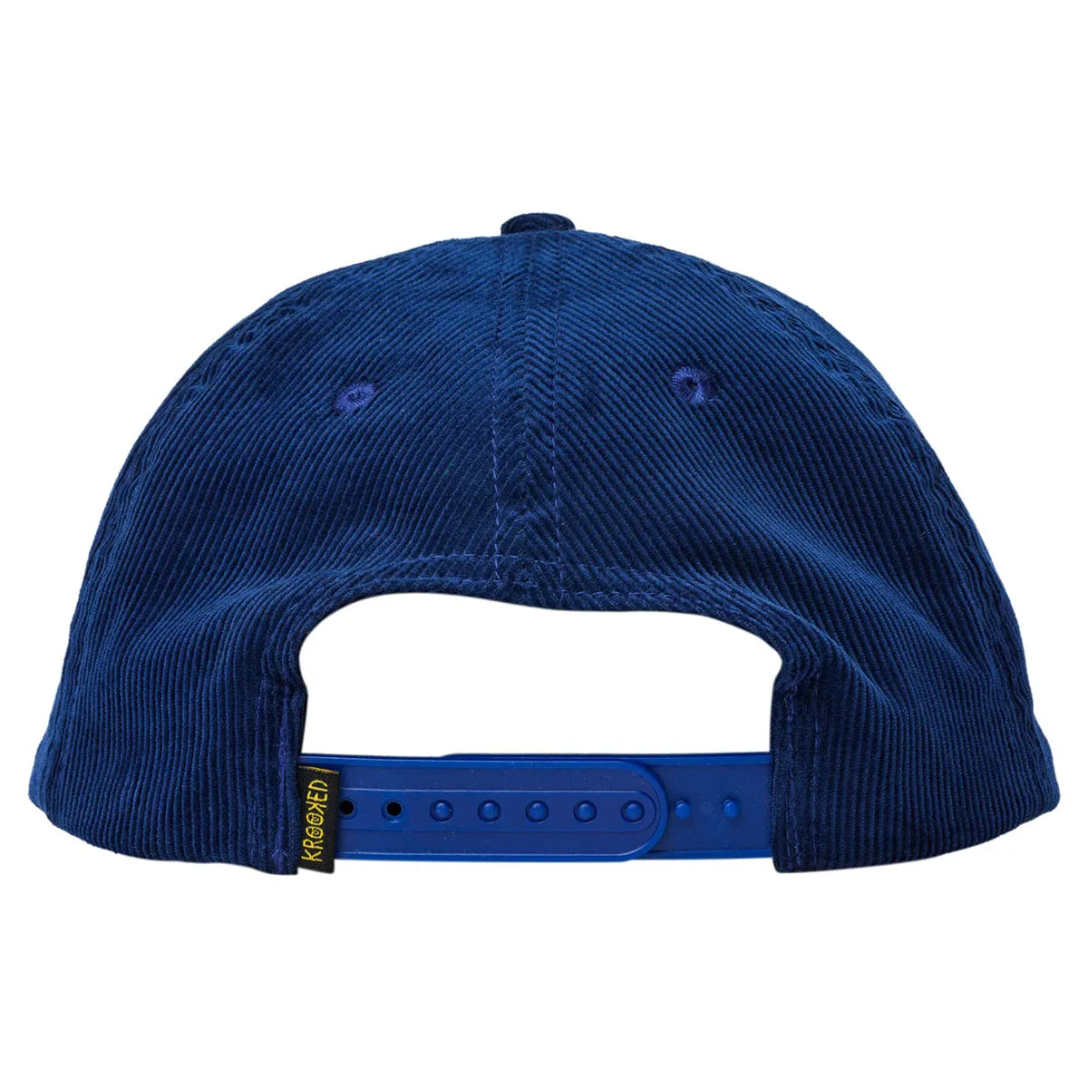Krooked - Skript Snapback Blue/Yellow