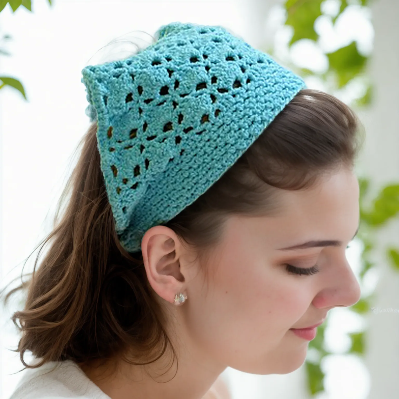 Lacy Weave Kerchief