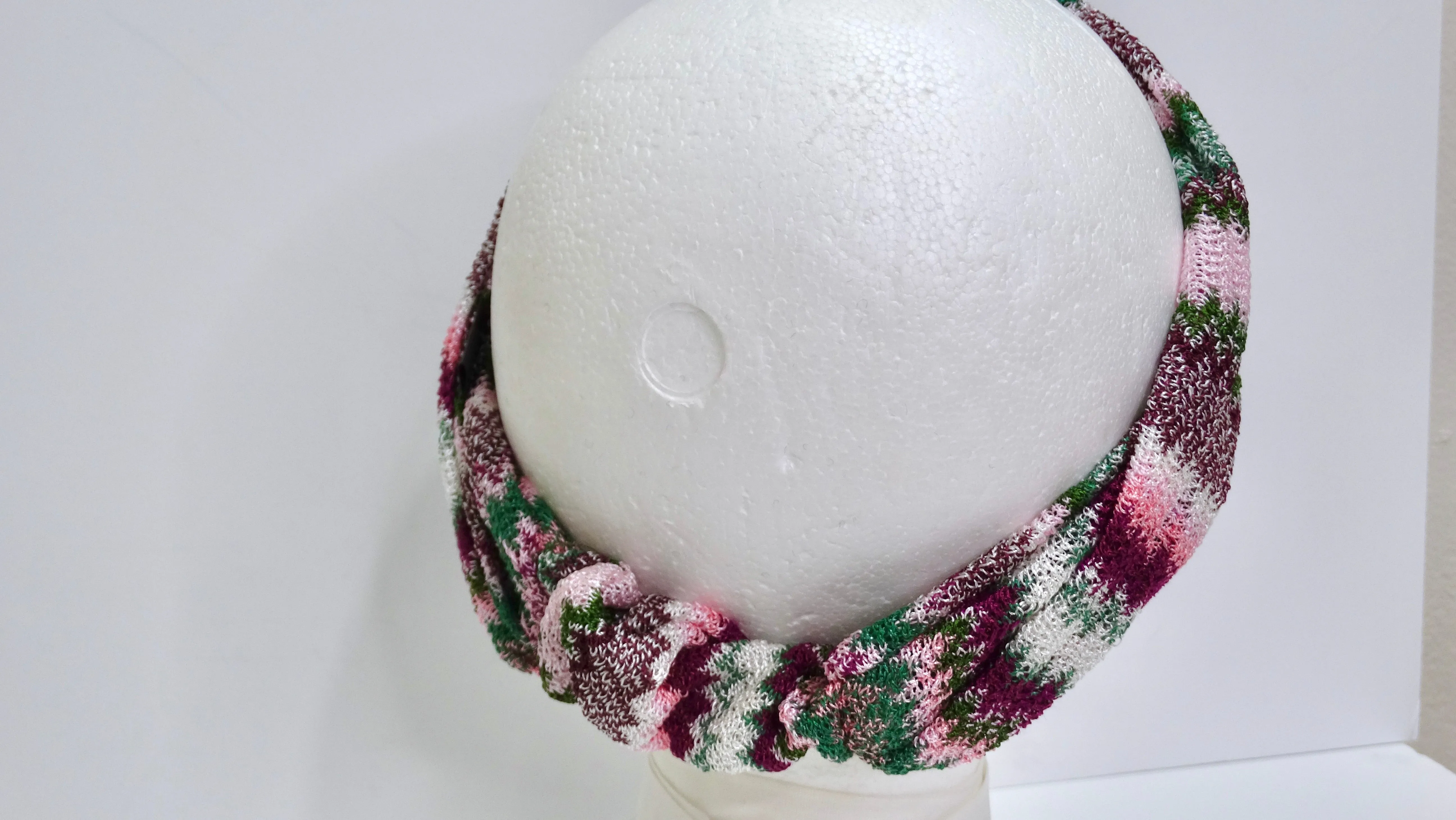 Missoni Multi-Color Knit Knotted Headband