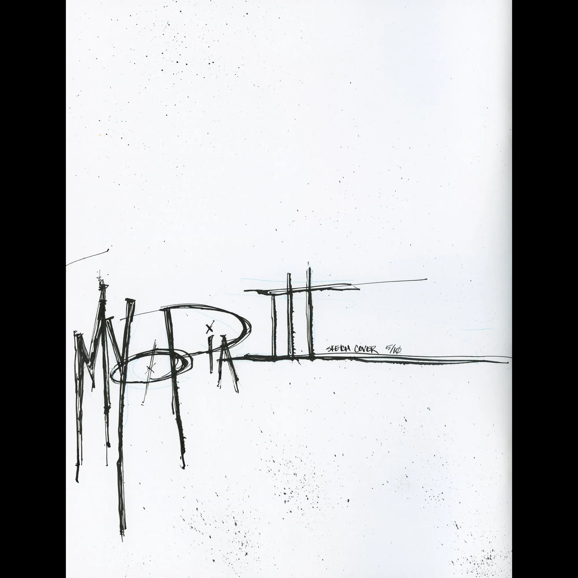 MYOPIA:03 - Original Hand Drawn Sketch Cover 5 of 10
