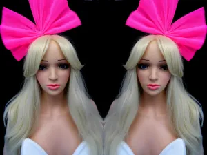 Neon 80s Hair Bow