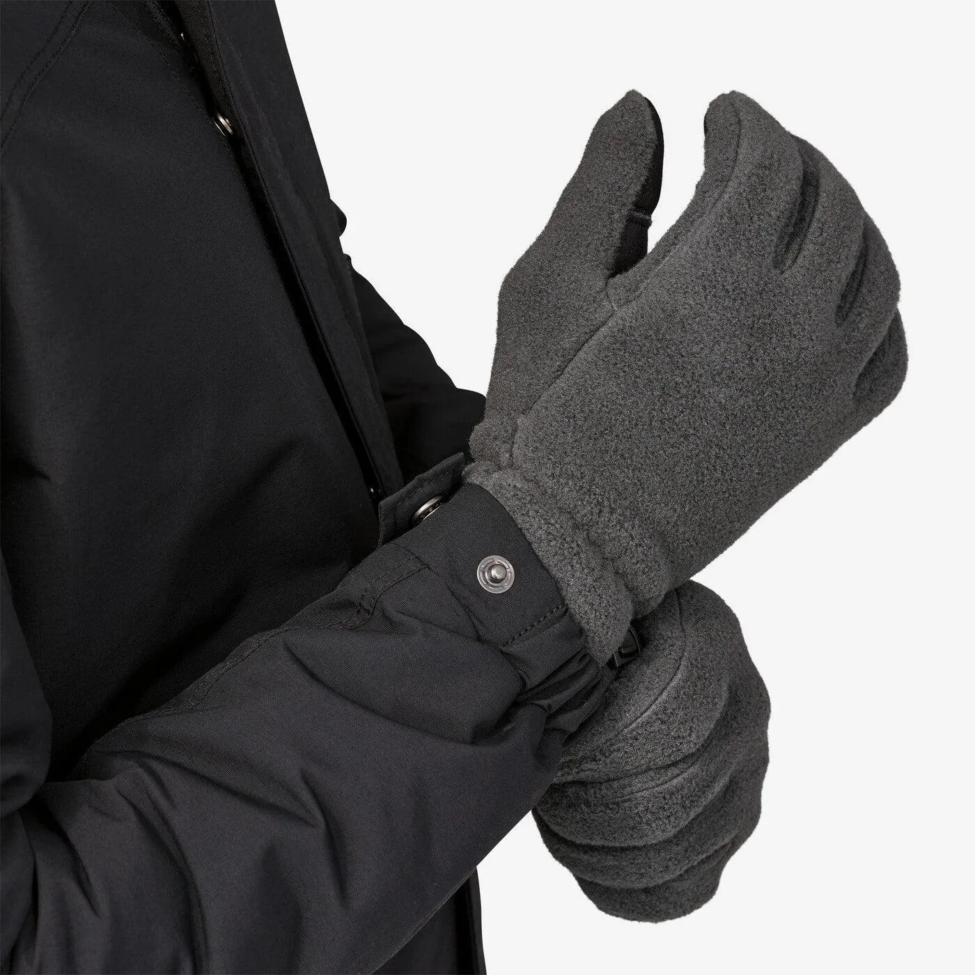 Patagonia Synchilla® Fleece Gloves Forge Grey