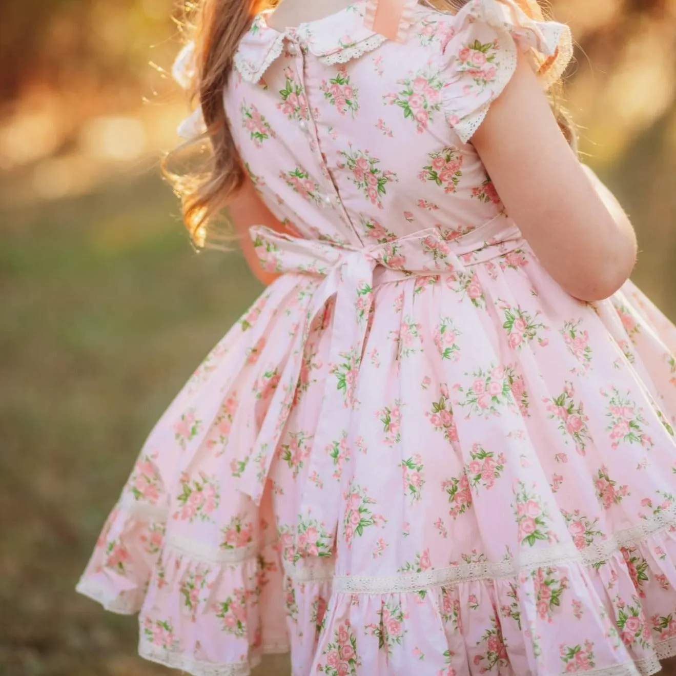 Pink Vintage Floral Patricia Ann