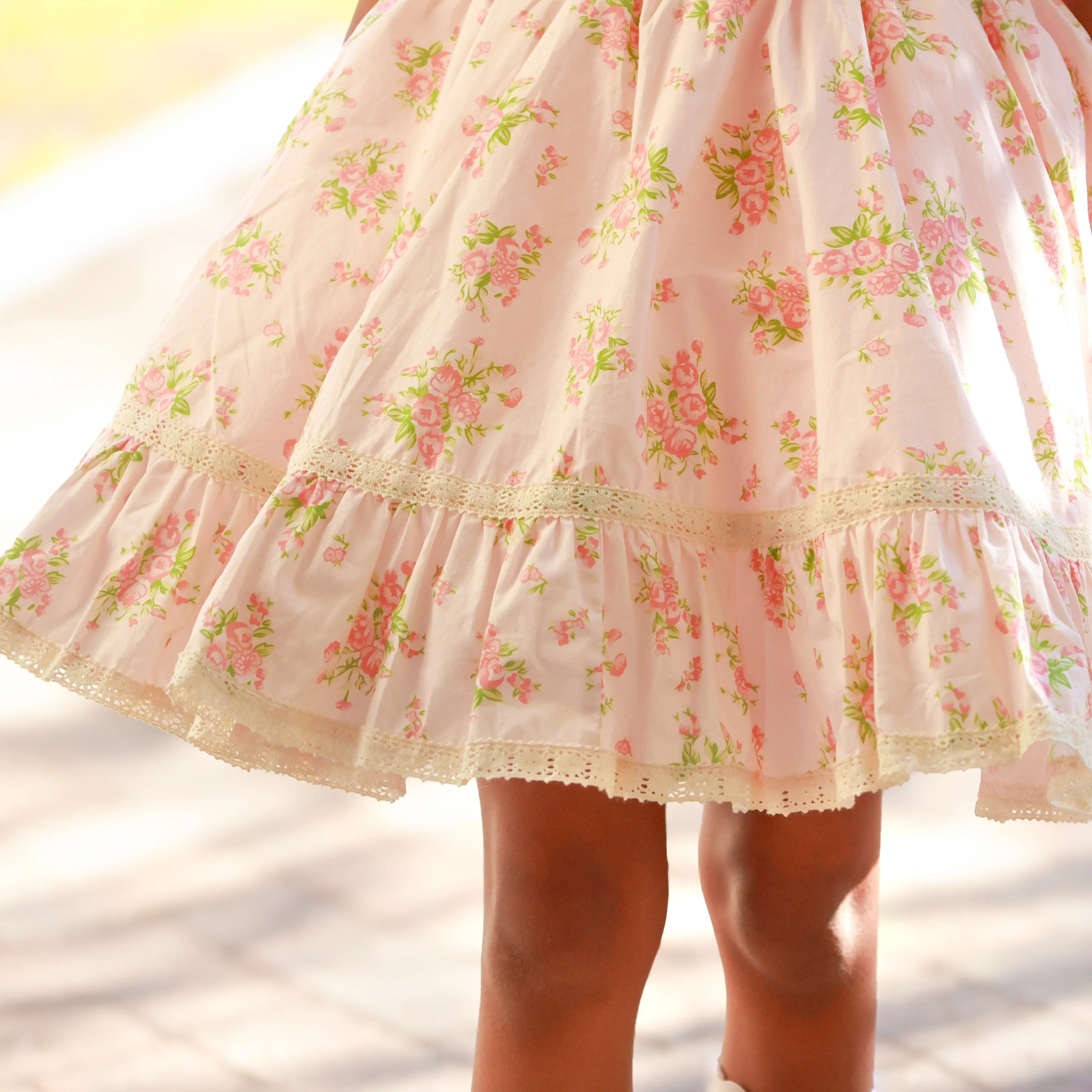 Pink Vintage Floral Patricia Ann