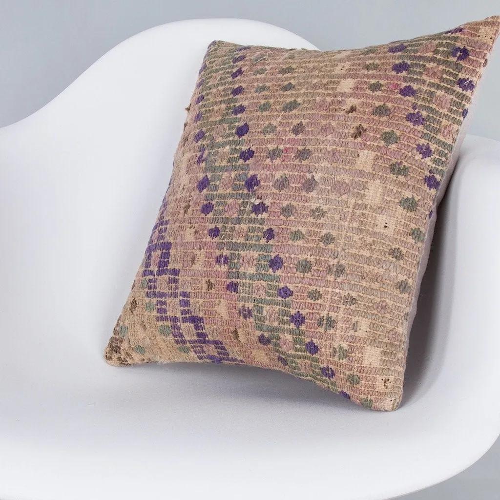 Plain Multiple Color Kilim Pillow Cover 16x16 7274