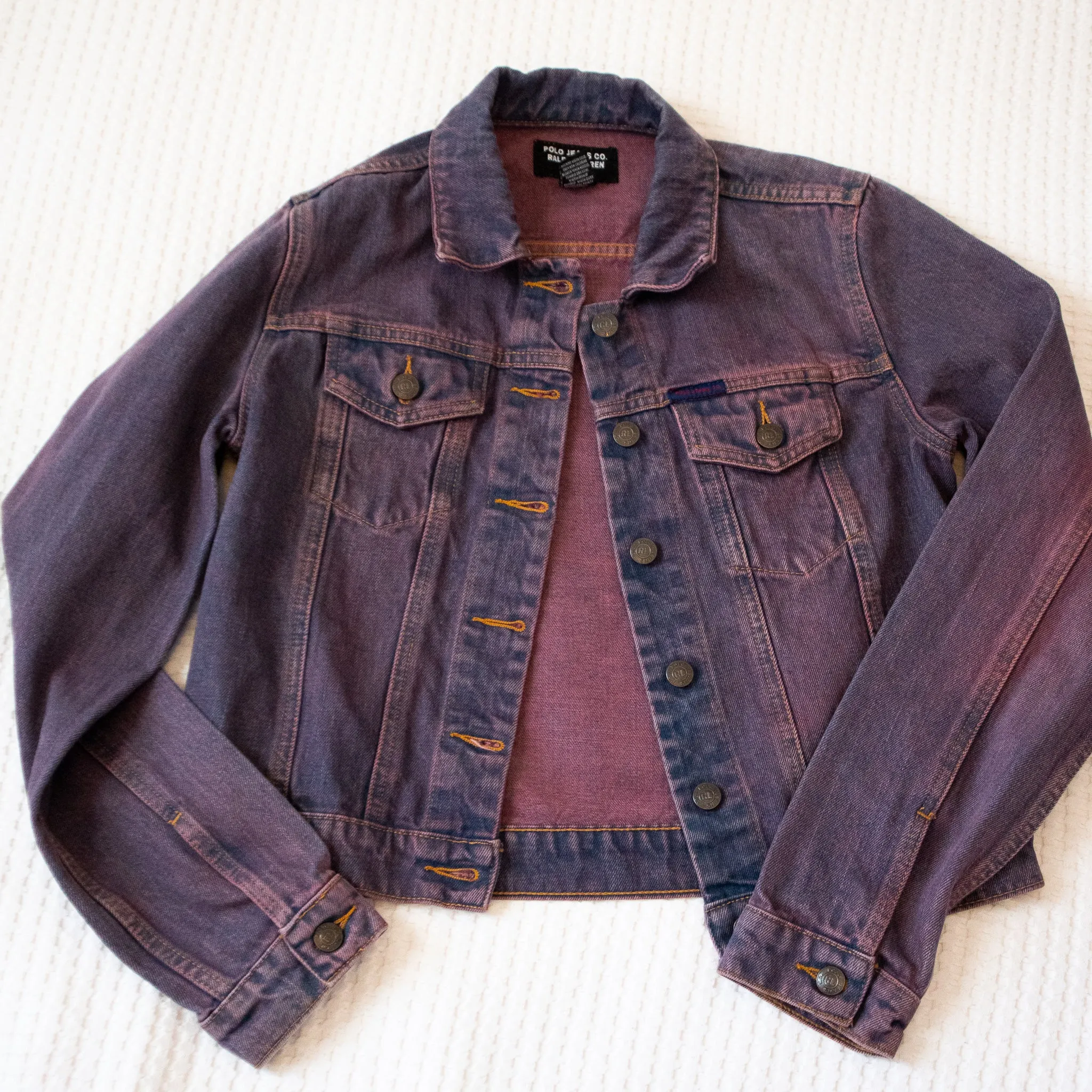Poppy Jacket - Hand Painted Original