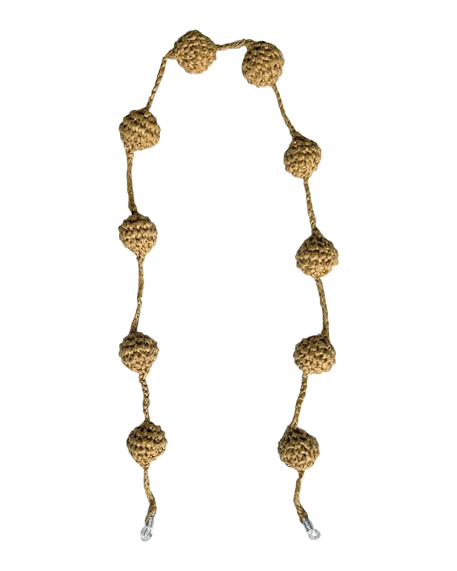 RAFFIA GLASSES CHAIN - NATURAL