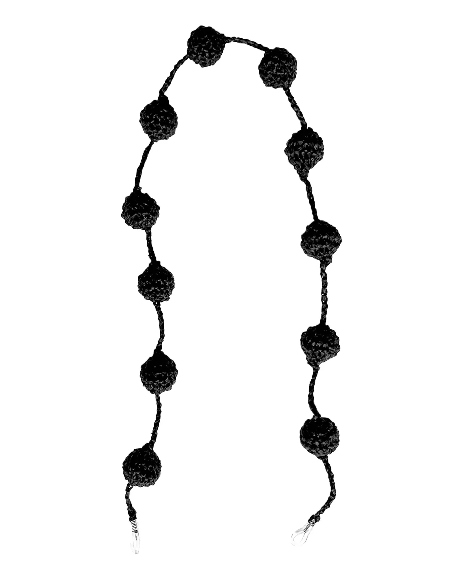 RAFFIA GLASSES CHAIN - PEPPER