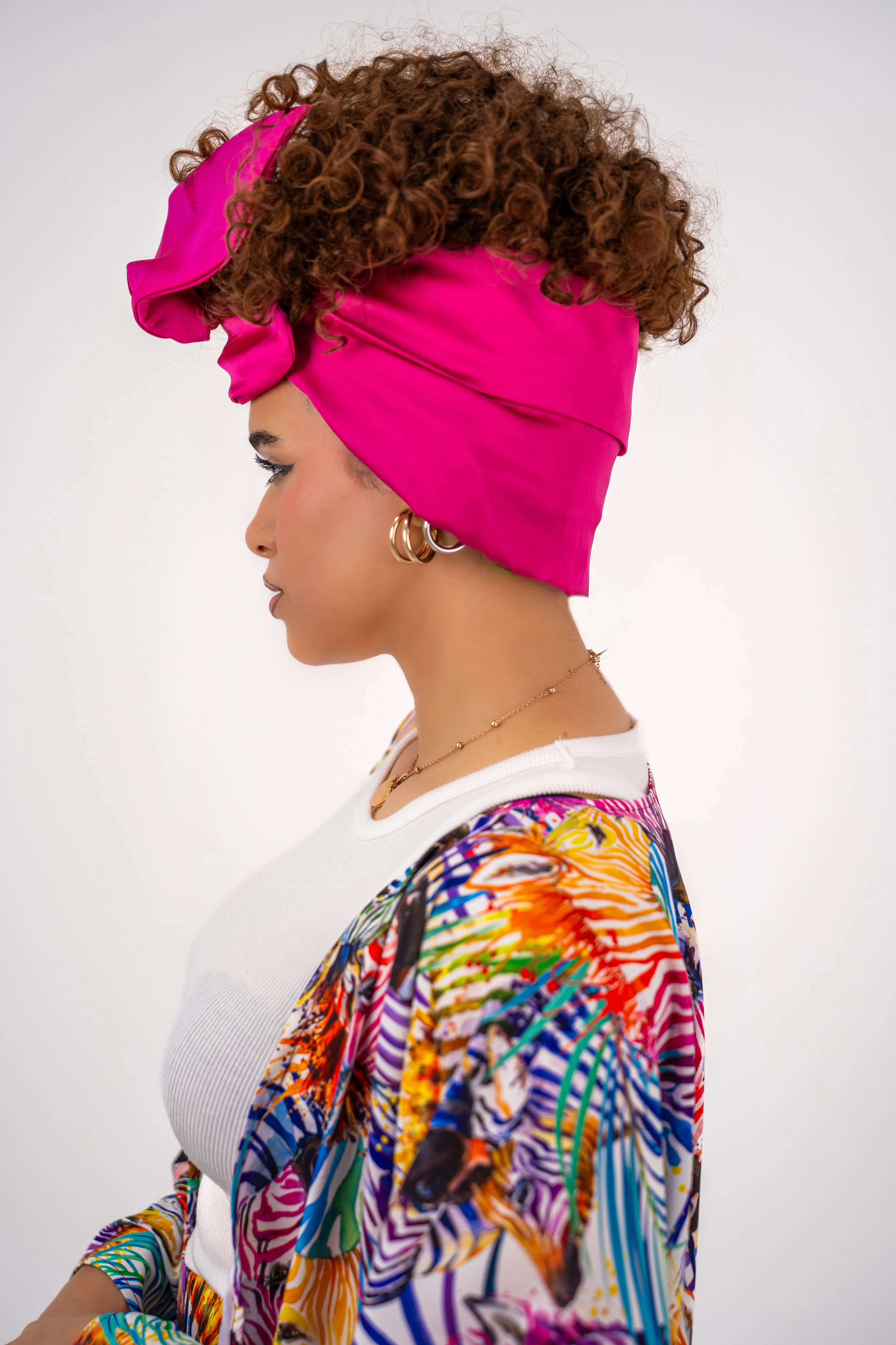 Satin Fuchsia Rappit