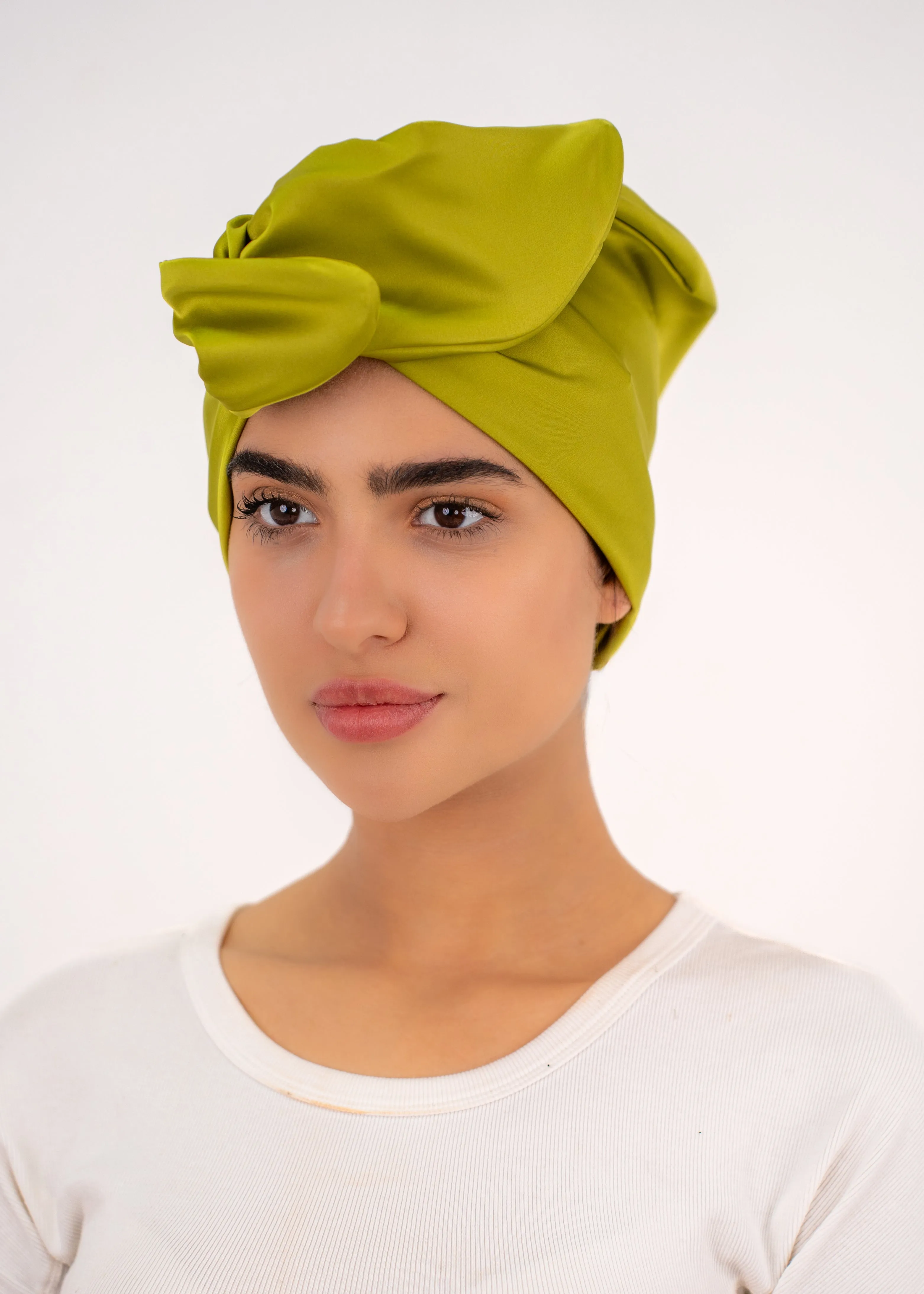 Satin Lime Green Rappit