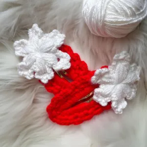 Snowflake Hair Clip