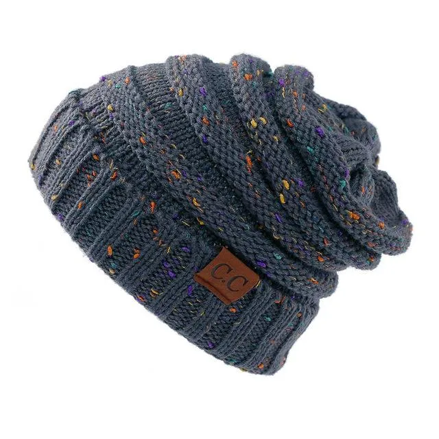 Soft Knit Ponytail Beanie