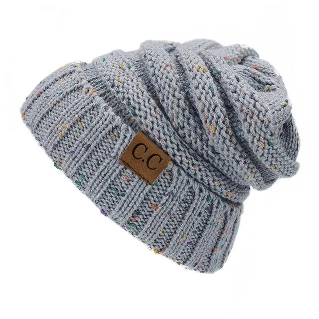 Soft Knit Ponytail Beanie
