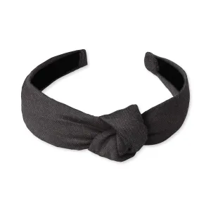 Somerville Black - Knotted Headband