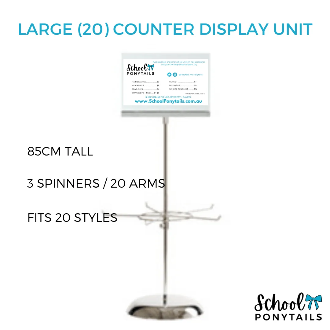 Stockist Counter Display: Large Spinner