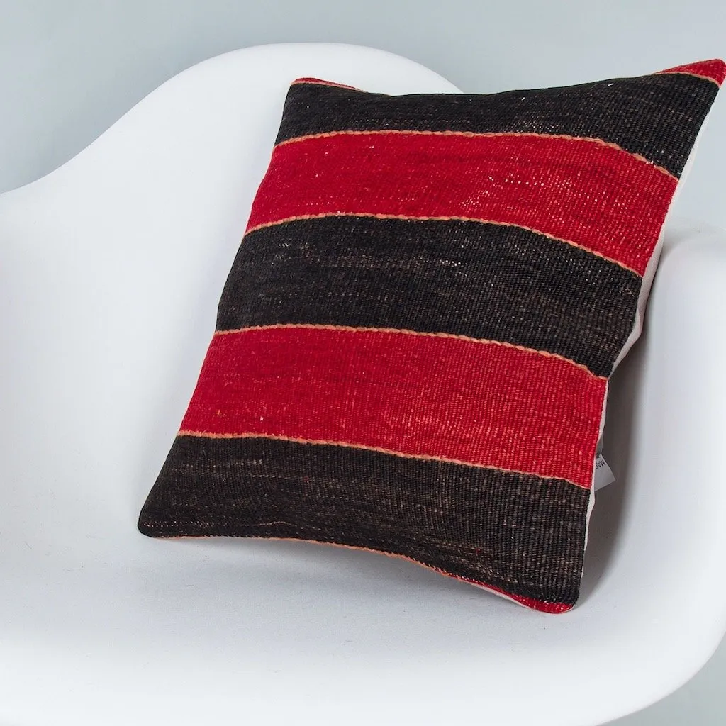 Striped Multiple Color Kilim Pillow Cover 16x16 7723