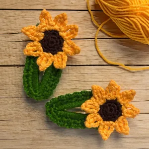 Sunflower Hair Clip