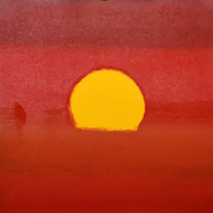 Sunset, Unique Edition Print, FSII (08) , each print is unique by Andy Warhol