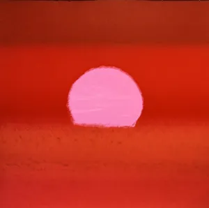 Sunset, Unique Edition Print, FSII (22) , each print is unique by Andy Warhol