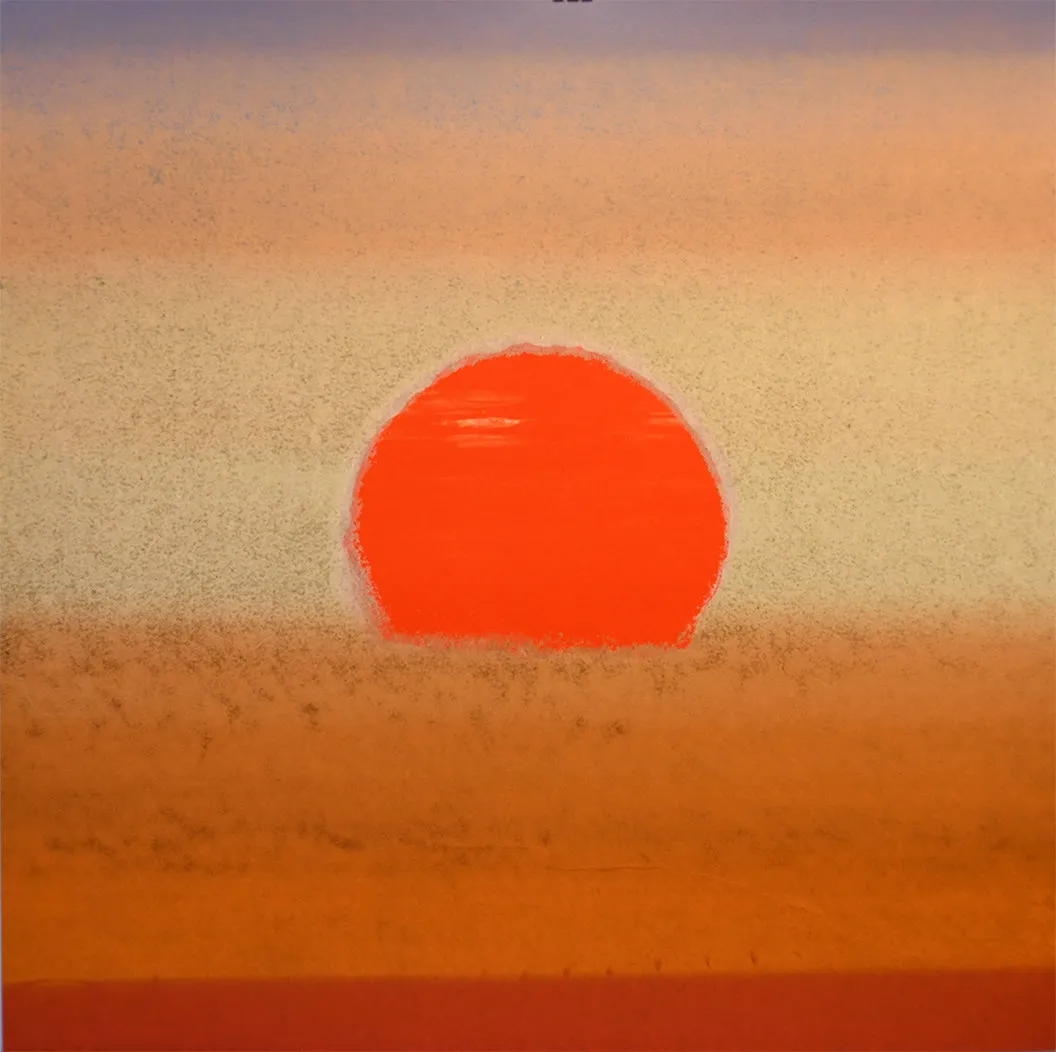 Sunset, Unique Edition Print, FSII (42) , each print is unique by Andy Warhol (W..)