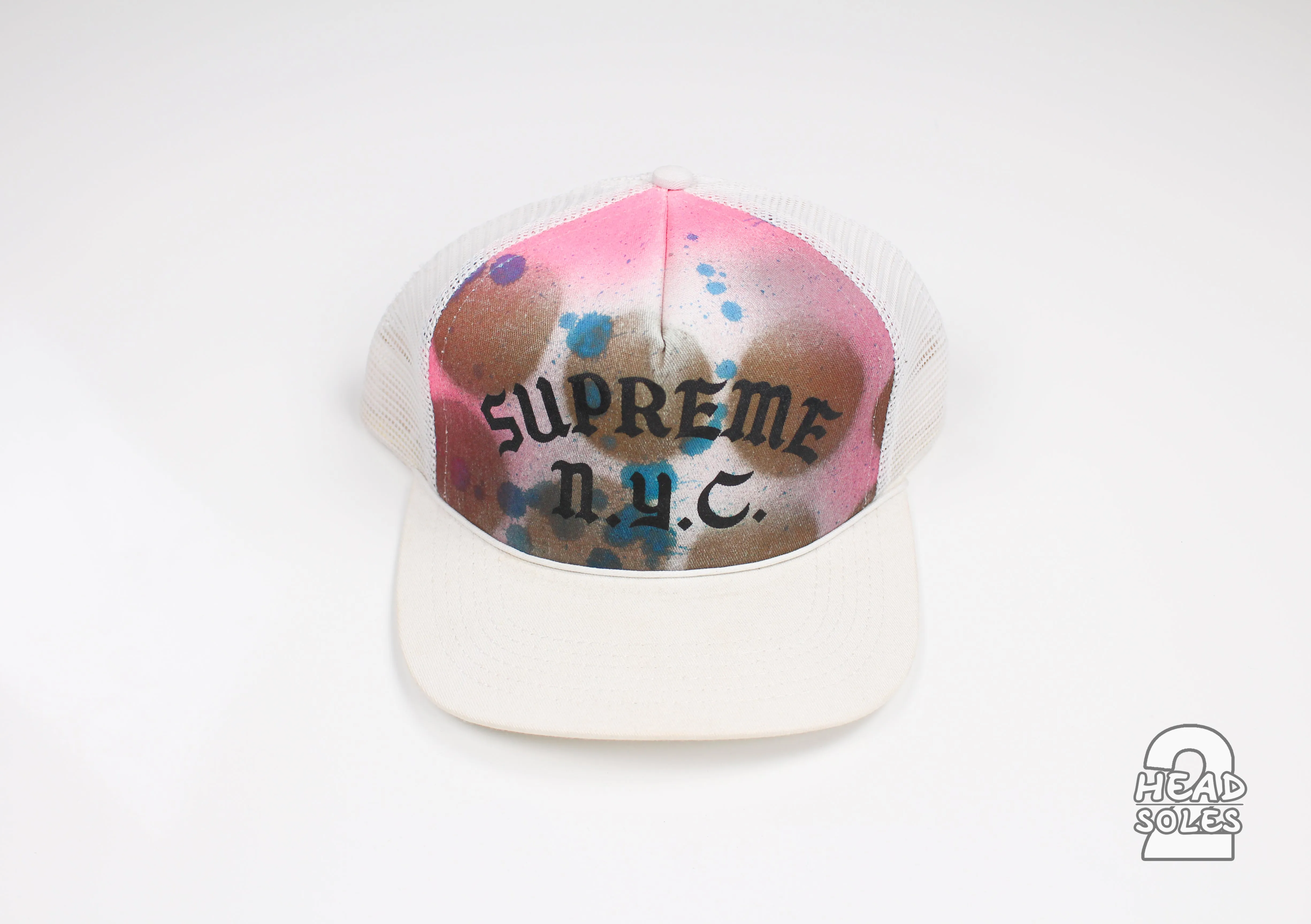 Supreme Trucker Hat "White Rammellzee"