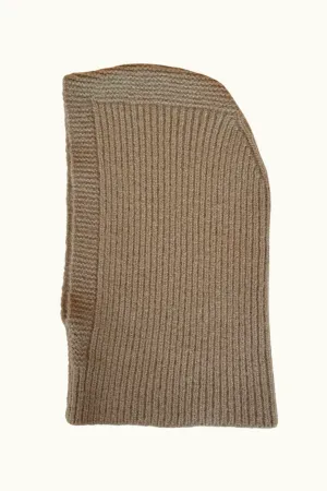 Sweater Knit Hooded Balaclava