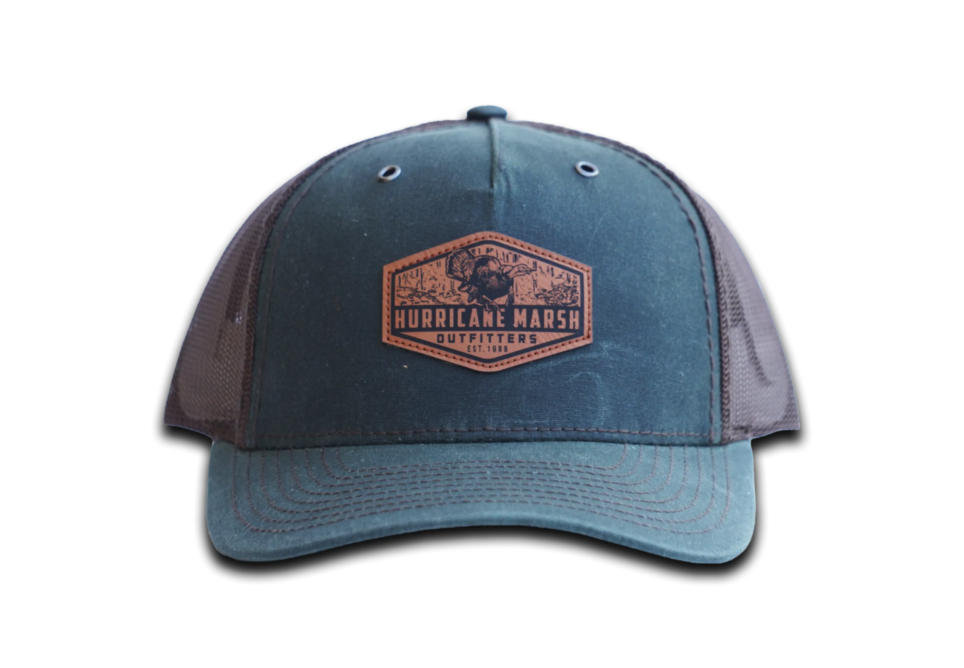 The Boss Waxed Dark Olive Richardson 112 Hat