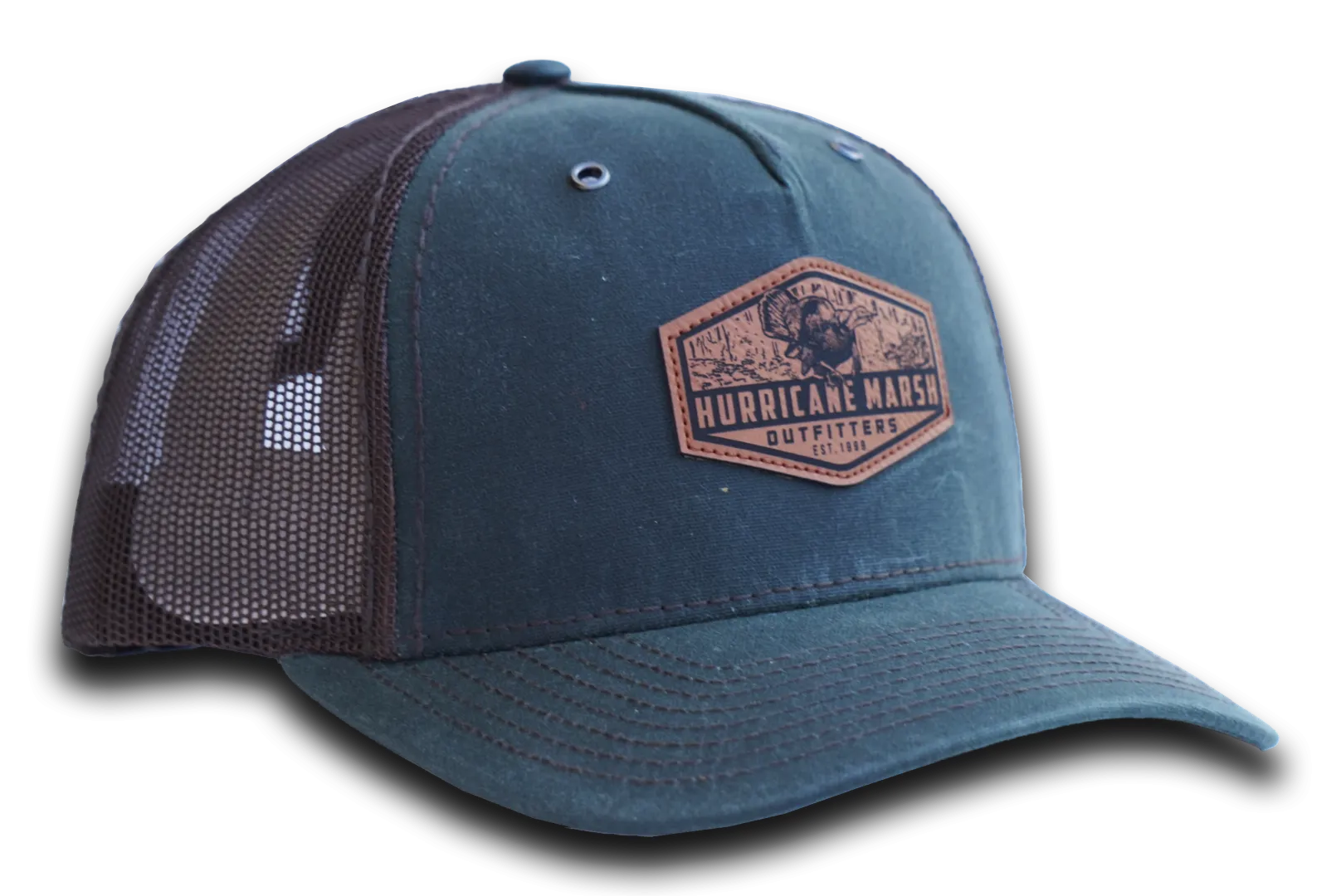 The Boss Waxed Dark Olive Richardson 112 Hat