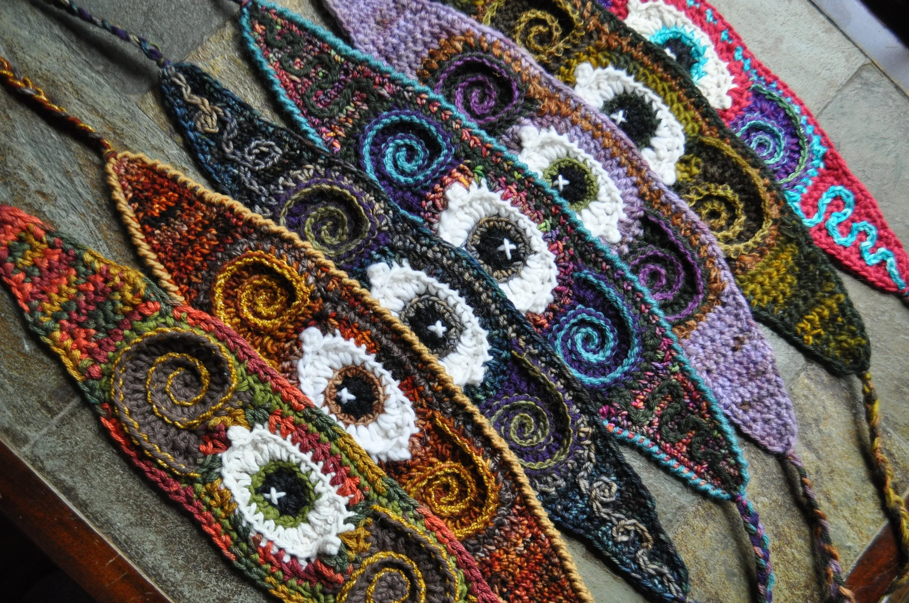 Third Eye Freeform Headband - Crochet Pattern