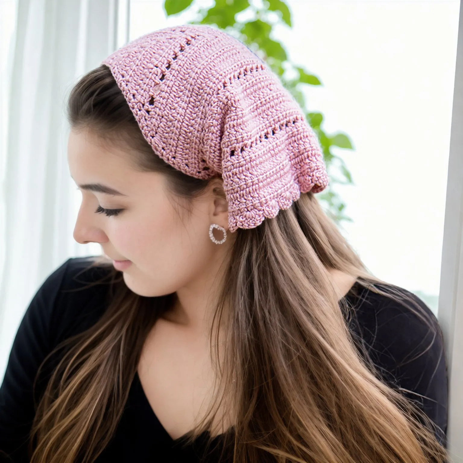 Tickled Pink Kerchief