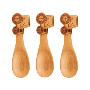 Tractor Bamboo Spoons (Set of 3) | Sass & Belle