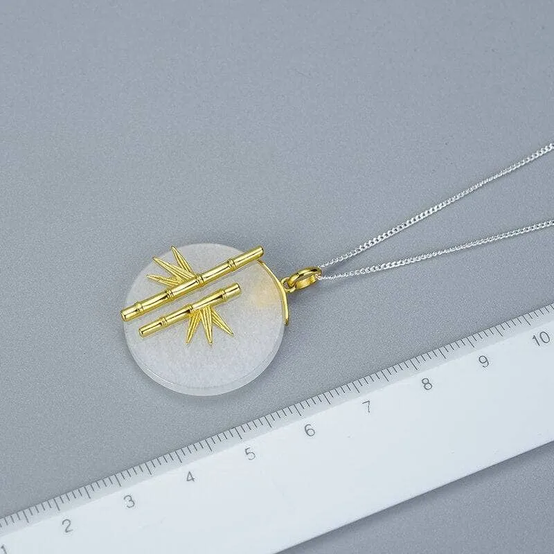 Unique Fresh Bamboo Pendant