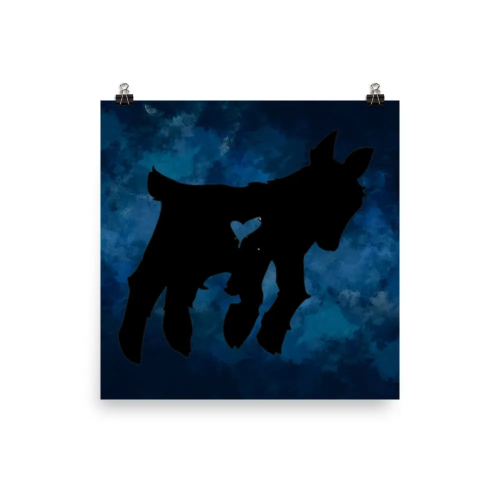 Unique Goat Art Poster – A Bold & Stylish Statement