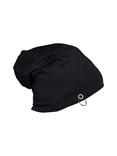 Vimal Jonney BLACK Men Beanie Cap PACK OF 1-RING_CAP_BLACK_01