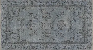 Vintage Turkish OverDyed Rug - 3'9" x 6'10"