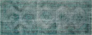 Vintage Turkish OverDyed Rug - 4'6" x 12'11"