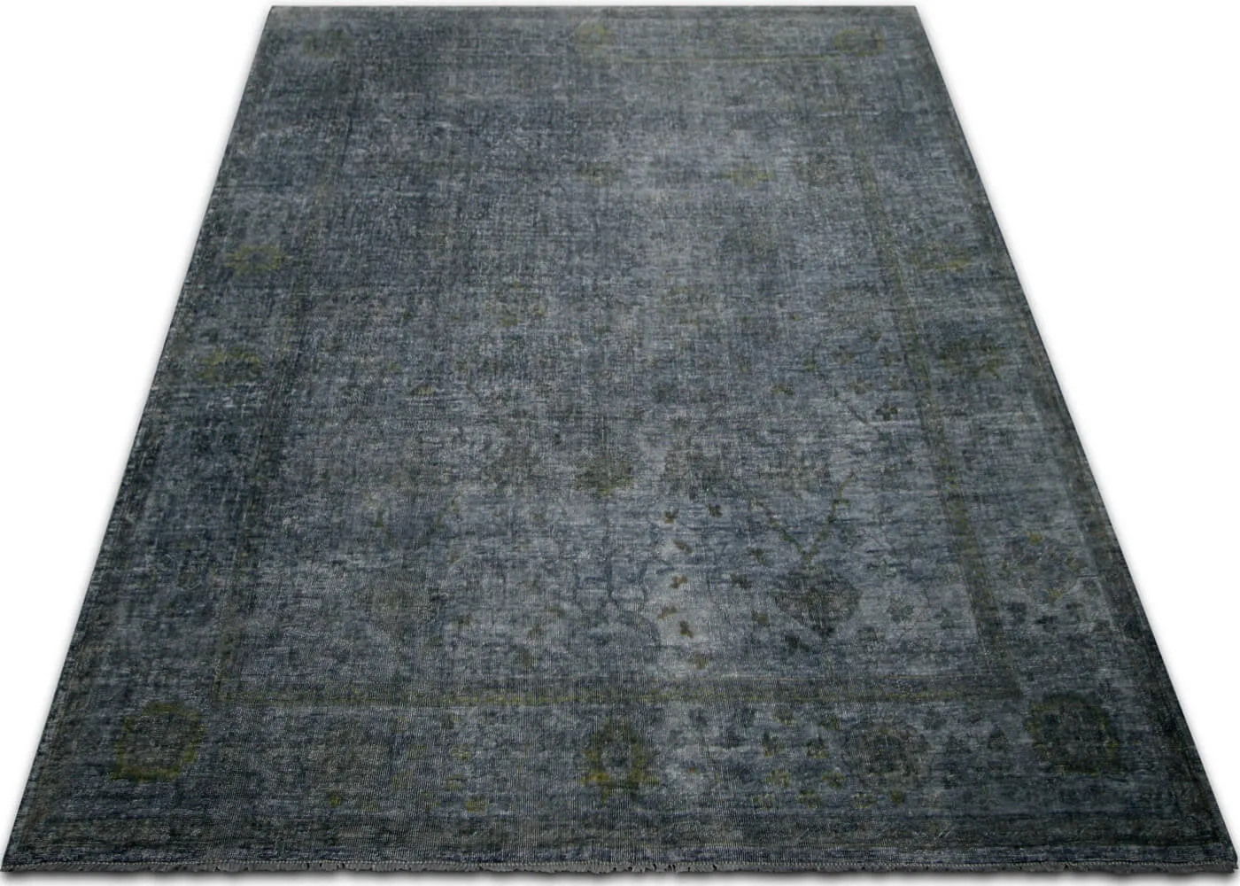 Vintage Turkish OverDyed Rug - 9'4" x 11'9"